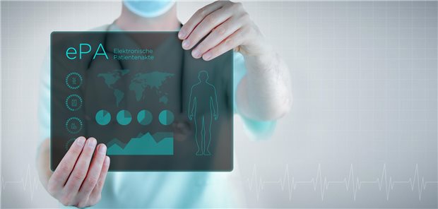 Schematische Darstellung der ePA