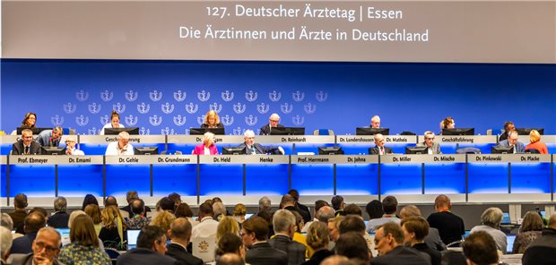 Die Delegierten des 127. Deutschen Ärztetags sprachen sich für die Einrichtung eines Deutschen Gesundheitsrates aus.&#xA;