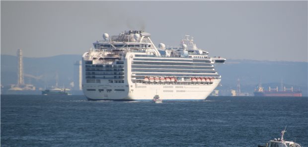 Fast jeder zweite SARS-CoV-2-Infizierte symptomlos? Die „Diamond Princess“: Auf dem Kreuzfahrtschiff infizierte sich fast jeder fünfte Passagier – fast die Hälfte der positiv Getesteten hatten keinerlei Symptome.