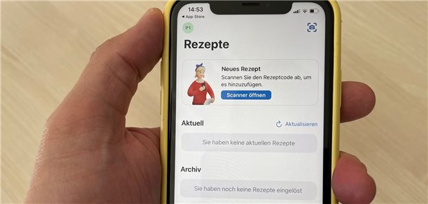 Steigende Nachfrage nach E-Rezept-App täuscht nicht über Haken hinweg Die E-Rezept-App ist bereits knapp 365.000 Mal heruntergeladen worden, berichtet die gematik.