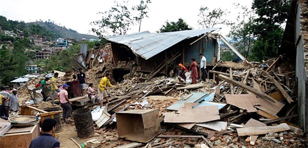 Ein Schrei nach Hilfe Die Erdbeben haben für große Zerstörung in Nepal gesorgt.