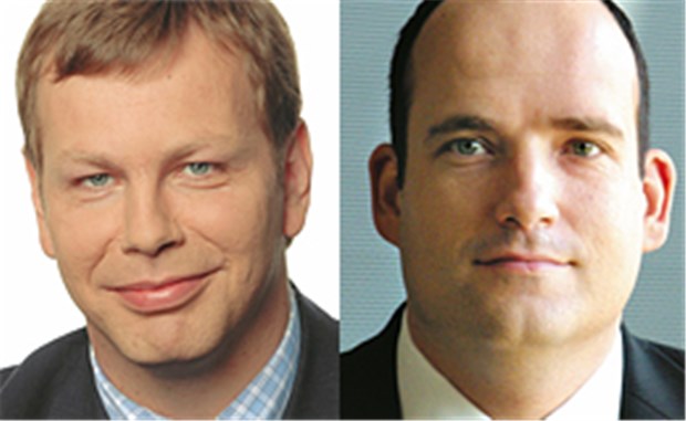 Neuer Expertenrat zur Alters- und Familienvorsorge Die Experten: Dieter Stroekens (l.) und Torsten Zierk.