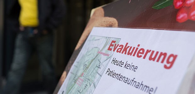 Frauenklinik der Uni Magdeburg evakuiert Die Frauenklinik der Uni Magdeburg musste evakuiert werden.
