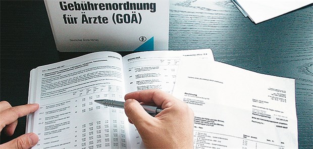 Die Gebührenordnung für Ärzte: Ihre Novellierung sorgt für mächtig Wirbel.