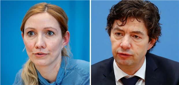 Drosten und Ciesek für Corona-Podcast ausgezeichnet Die Geehrten von links nach rechts: Prof. Sandra Ciesek und Prof. Christian Drosten