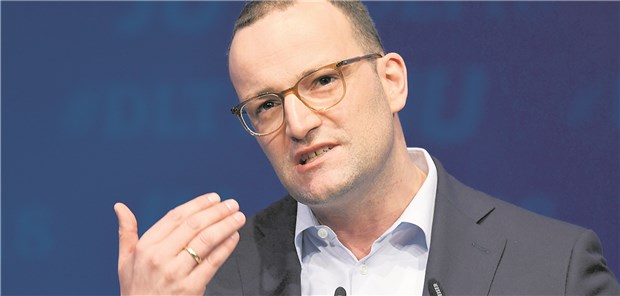 "Manche Wortwahl irritiert mich sehr" Die KBV war in die Erarbeitung des Gesetzes eingebunden: Bundesgesundheitsminister Jens Spahn (CDU).