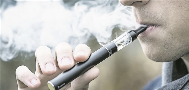 Die Liquids in einer E-Zigarette bestehen zum großen Teil aus Propylenglykol oder Glycerin. Beide wirken atemwegsreizend.