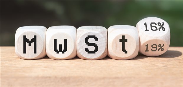 Die Mehrwertsteuer wird für kurze Zeit gesenkt: von 19 auf 16 Prozent.