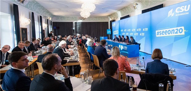 CSU fordert Milliardenprogramm für Ärzte Die Mitglieder der CSU-Landesgruppe im Bundestag halten im Kloster Seeon ihre Winterklausur ab.