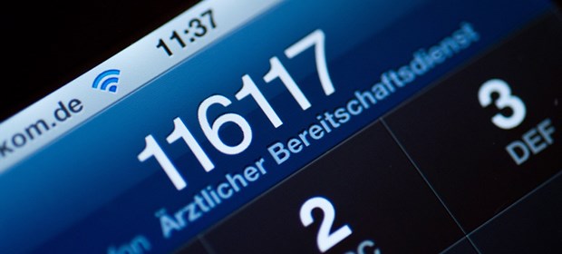 Köhler feiert 116117 Die Nummer gegen Kummer: 116 117.