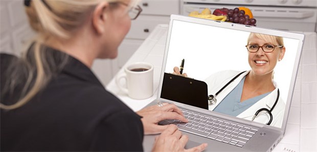 Per Mausklick in die Sprechstunde Die Online-Sprechstunde will ein Start-up-Unternehmen jetzt in Deutschland etablieren.