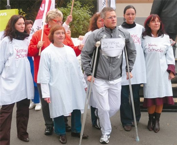 Bundesweit Proteste an mehr als 1000 Kliniken Bundesweit Proteste an mehr als 1000 Kliniken
