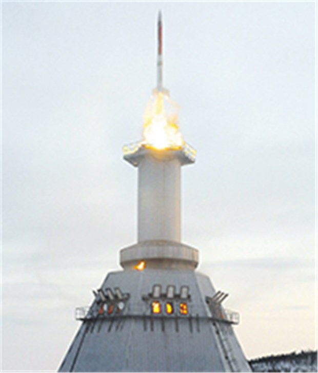 Rakete mit Immunzellen an Bord Die Rakete startete vom Raumfahrtzentrum Esrange in Nordschweden.