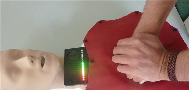 Die Reanimationsmatte soll Laien die Maßnahme erleichtern.