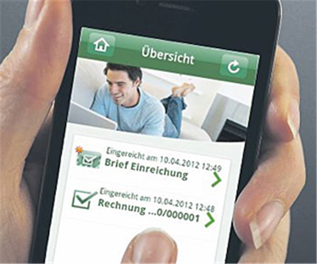 Ärzte kommen schneller zum Geld Die Rechnungs-App der Hanse Merkur, die es seit einem Jahr gibt, wurde bereits 10000 mal von Kunden heruntergeladen.
