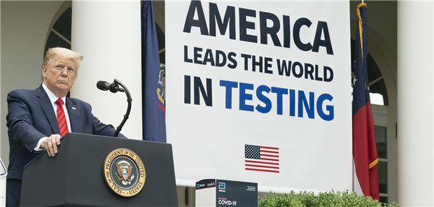 Angesehes Fachblatt findet Trump-Regierung „gefährlich inkompetent“ Die Regierung unter Donald Trump habe trotz bester Voraussetzung, um eine Pandemie bekämpfen zu können, bei „fast jedem Schritt versagt“, so die Herausgeber des „NEJM“.