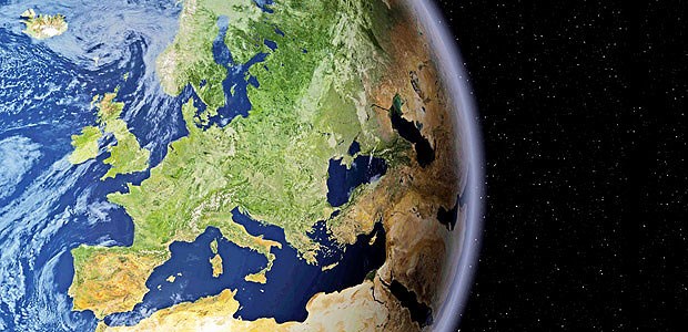 Ein Risiko für die Gesundheit? Die Sicht aus dem All: Ist Europa nicht schön?