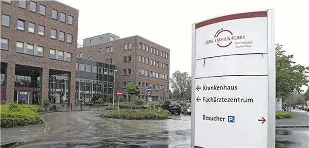 Nein zum Zentralklinikum in Aurich Die Ubbo-Emmius-Klinik in Aurich: Ihre Zukunft und die zwei weiterer Häuser wird diskutiert.