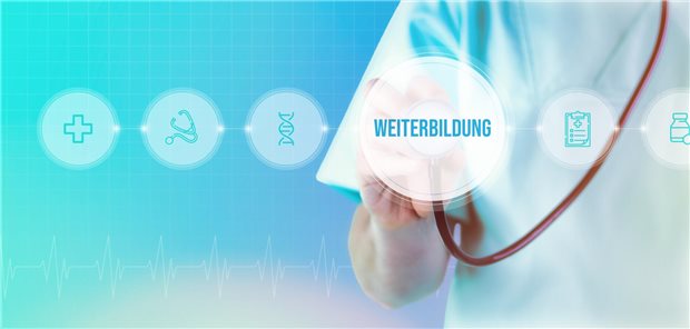 Schriftzug Weiterbildung