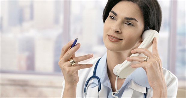 Anruf bei Patienten - Fluch oder Segen? Die ärztliche Betreuung von Patienten via Telefon hat ihre Sonnen- und Schattenseiten.