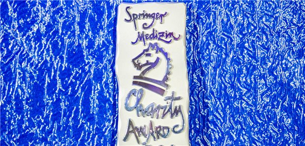 Die begehrte Auszeichnung: der Springer Medizin Charity Award.