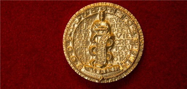 Die begehrte Galenus-von-Pergamon-Medaille.