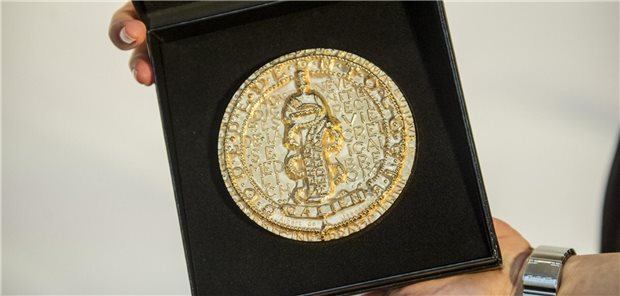 Die begehrte Galenus-von-Pergamon-Medaille.