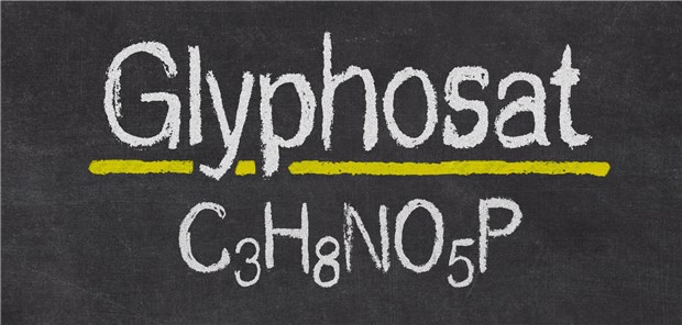 Glyphosat-Verbot für private Gärten soll dieses Jahr kommen Die chemische Formel von Glyphosat. Eine Unterbehörde der WHO stufte die Substanz als „wahrscheinlich krebserregend“ ein.
