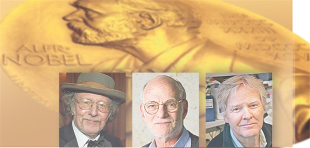 Impuls für die künftige Chronobiologie-Forschung Die drei Preisträger des Nobelpreises für Medizin 2017: Jeffrey C. Hall, Michael Rosbash und Michael W. Young.