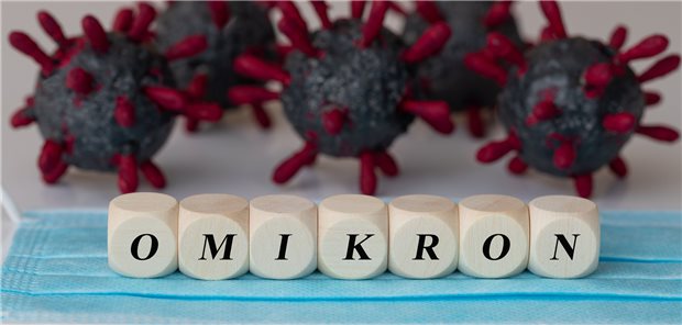 Die fünfte Corona-Welle deutet sich an – die neue Omikron-Variante von SARS-CoV-2 ist deutlich infektiöser als die bisherige Delta-Variante.