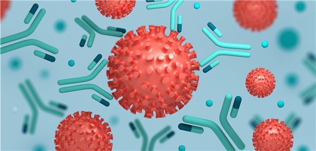 Die monoklonalen Antikörper des Medikaments sollen SARS-CoV-2 neutralisieren.