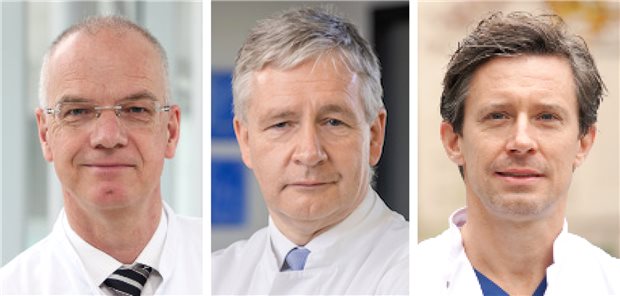 Walcher ist neuer Präsident der Intensiv- und Notfallmediziner Die neue Präsidiumsspitze der DIVI: Felix Walcher, Gernot Marx, Florian Hoffmann (v.l.).