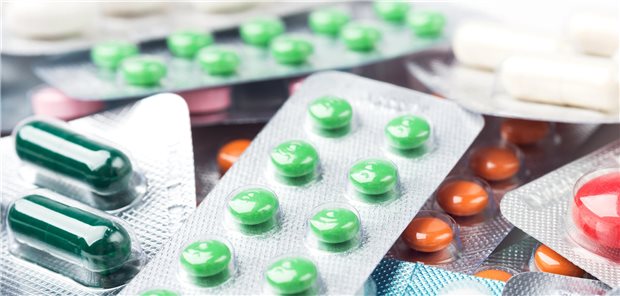 Blister mit Tabletten