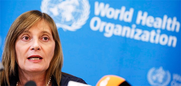 WHO empfiehlt Einsatz nicht zugelassener Arzneien Die stellvertretende WHO-Generalsekretärin Marie-Paule Kieny bei der Pressekonferenz in Genf.