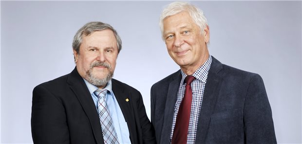 Hessens KV-Vorstand steht vor Veränderung Dieses Bild wird bald der Vergangenheit angehören, KV-Vorstandsvize Dr. Eckhard Starke (rechts) wird nicht wieder antreten. Vorstandschef Frank Dastych hat sich noch nicht zu seinen Ambitionen erklärt.