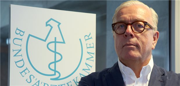 „Dieses Land braucht keine Cannabis-Legalisierung“: Bundesärztekammer-Präsident Dr. Klaus Reinhardt.