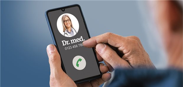 Direkter Draht zum Arzt: Zwei Drittel der Befragten gaben an, beim Auftreten möglicher COVID-19-Symptome Hilfe in einer Arztpraxis gesucht zu haben.