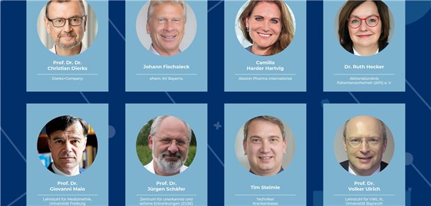 Diskutierten über Orphan Drugs: acht Experten aus dem Gesundheitswesen.