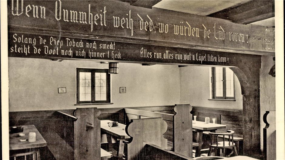 Alt Rehse Penzlin Mecklenburgische Seenplatte, Führerschule der deutschen Ärzteschaft, Dorfkrug