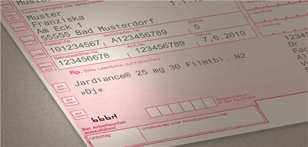 Angaben zu Dosierungen auf Kassenrezepten weiter fehlerhaft Dosierungsangabe per Medikationsplan vorhanden? Dann ist >>Dj<< einzugeben.