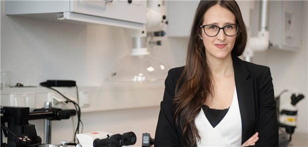 Dr. Ana Isabel Casas wird Juniorprofessorin für Netzwerkpharmakologie in Essen Dr. Ana Isabel Casas Guijarro im Labor des Universitätsklinikum Essen.