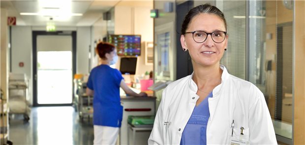 Dr. Anne Trabitzsch ist die Transplantationsbeauftragte am Universitätsklinikum Dresden.
