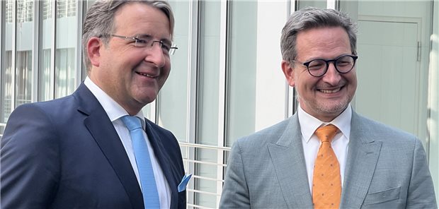 Dr. Arndt Berson (links) und Dr. Sven Dreyer stehen an der Spitze der Ärztekammer Nordrhein