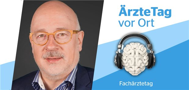 Dr. Dirk Heinrich, Vorsitzender des Spitzenverbands Fachärzte Deutschlands (SpiFa), äußerte sich am Freitagnachmittag im „ÄrzteTag vor Ort“-Podcast vor Publikum zur Lage der Gebietsärzte.