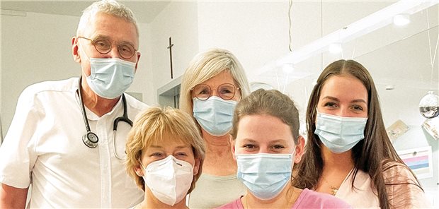 Teamgeist und überdurchschnittlicher Einsatz Dr. Ivo Grebe mit seinem Team