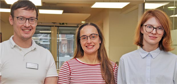 Dr. Klaas Lindemann, Kerstin Weiser-Hagelstein und Astrid Ewald