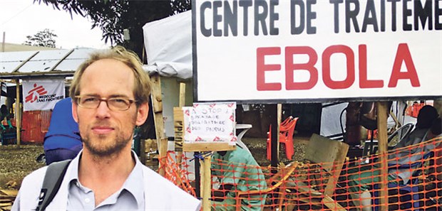 Nicht aus allen Fehlern wurde gelernt Dr. Maximilian Gertler beim Ebola-Einsatz von "Ärzte ohne Grenzen" in Guinea.
