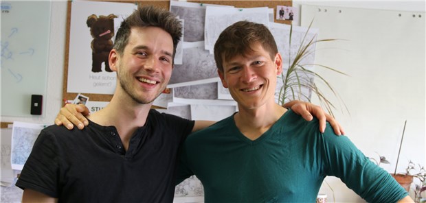 Dr. Michael Seifert und Dr. Paul von Poellnitz (v.l.) haben Forschung und Praxisarbeit gegen ihr Start-up getauscht.