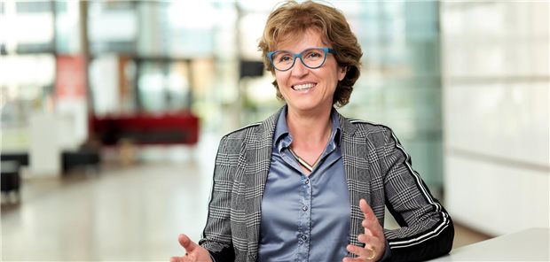 Dr. Nathalie Lotzmann, Chief Medical Officer bei SAP.