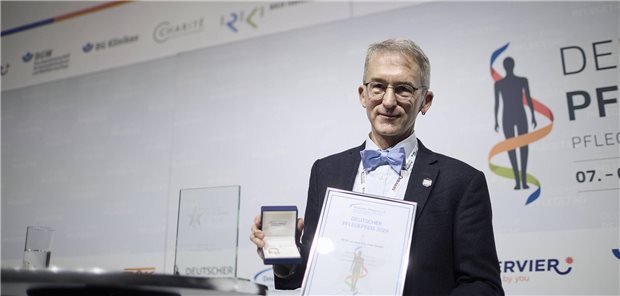 Deutscher Pflegepreis für Dr. Peter Nydahl Dr. Peter Nydahl
